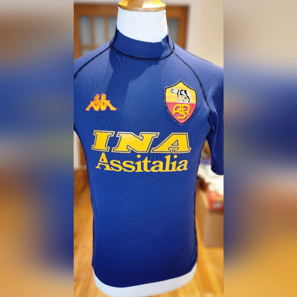 Kappa Roma jersey blue - Picture 2 of 11
